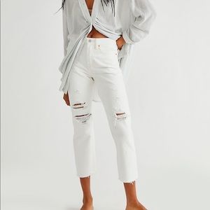Free People/Levi’s Wedgie Straight Jeans